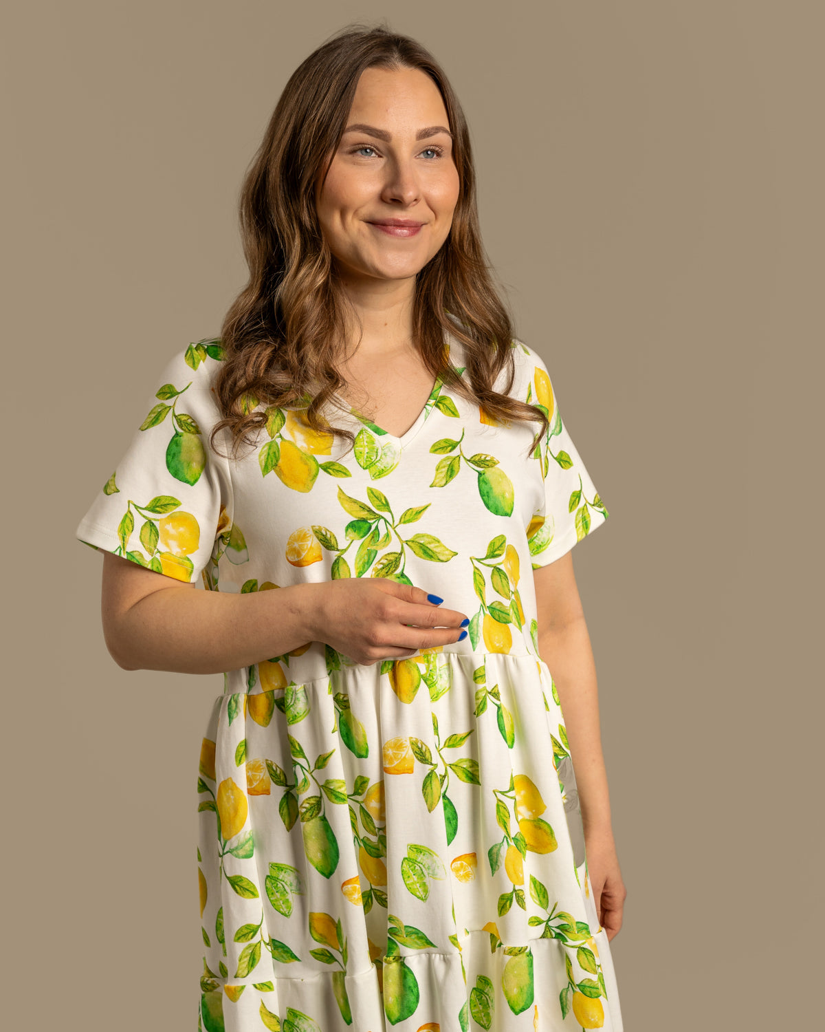 V-pääntiemekko, Limone Toive.