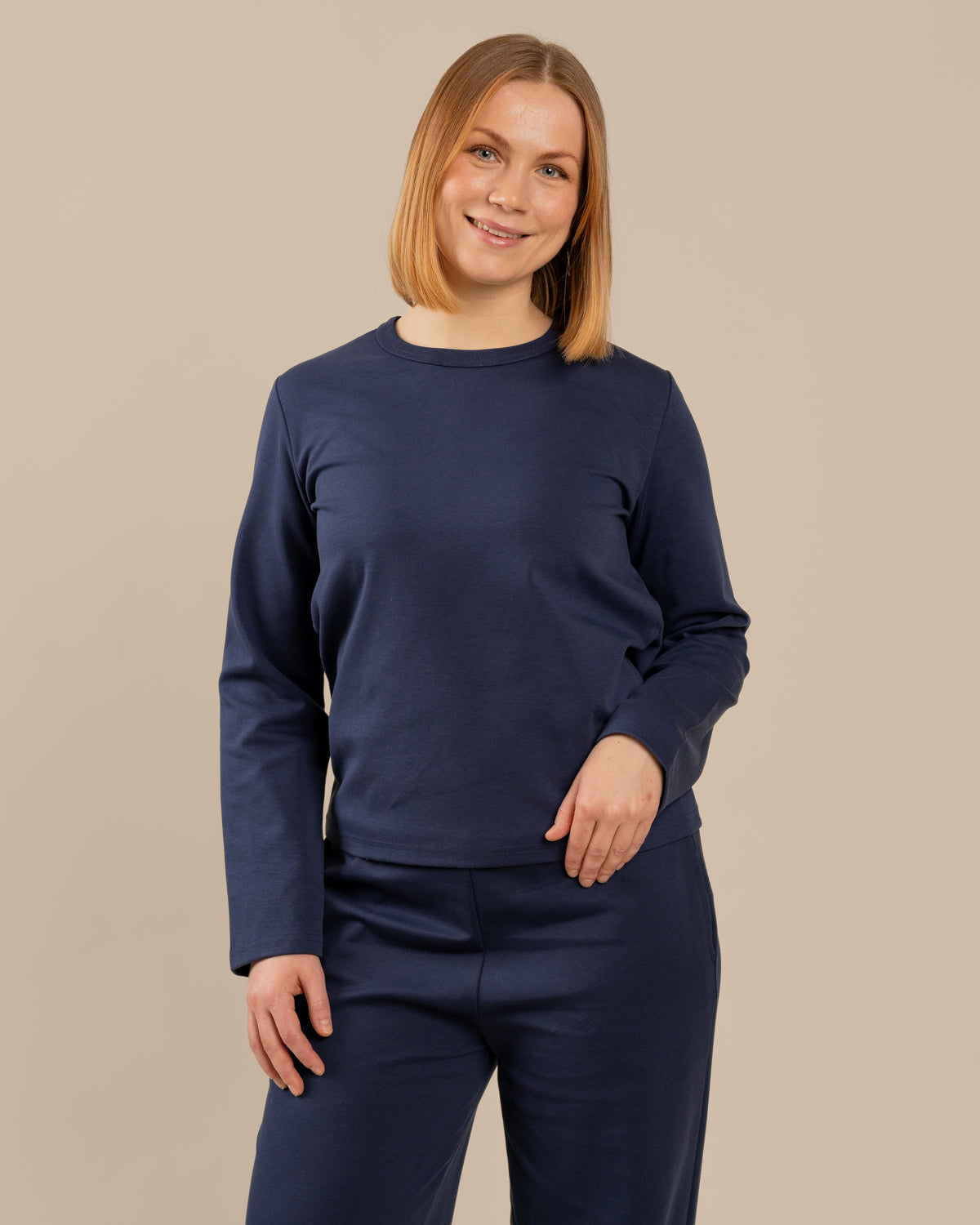 Arki pitkähihainen t-paita, meri Toive