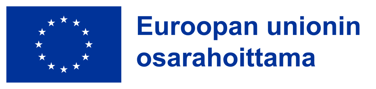 Euroopan unionin osarahoittama logo.